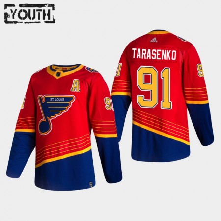 St. Louis Blues Vladimir Tarasenko 91 2020-21 Reverse Retro Authentic Shirt - Kinderen